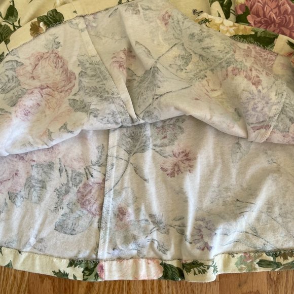 Vtg Expo Petite Floral Dress Fit & Flare Short Sleeve Flowers Garden Party Sz 6 - Picture 16 of 16